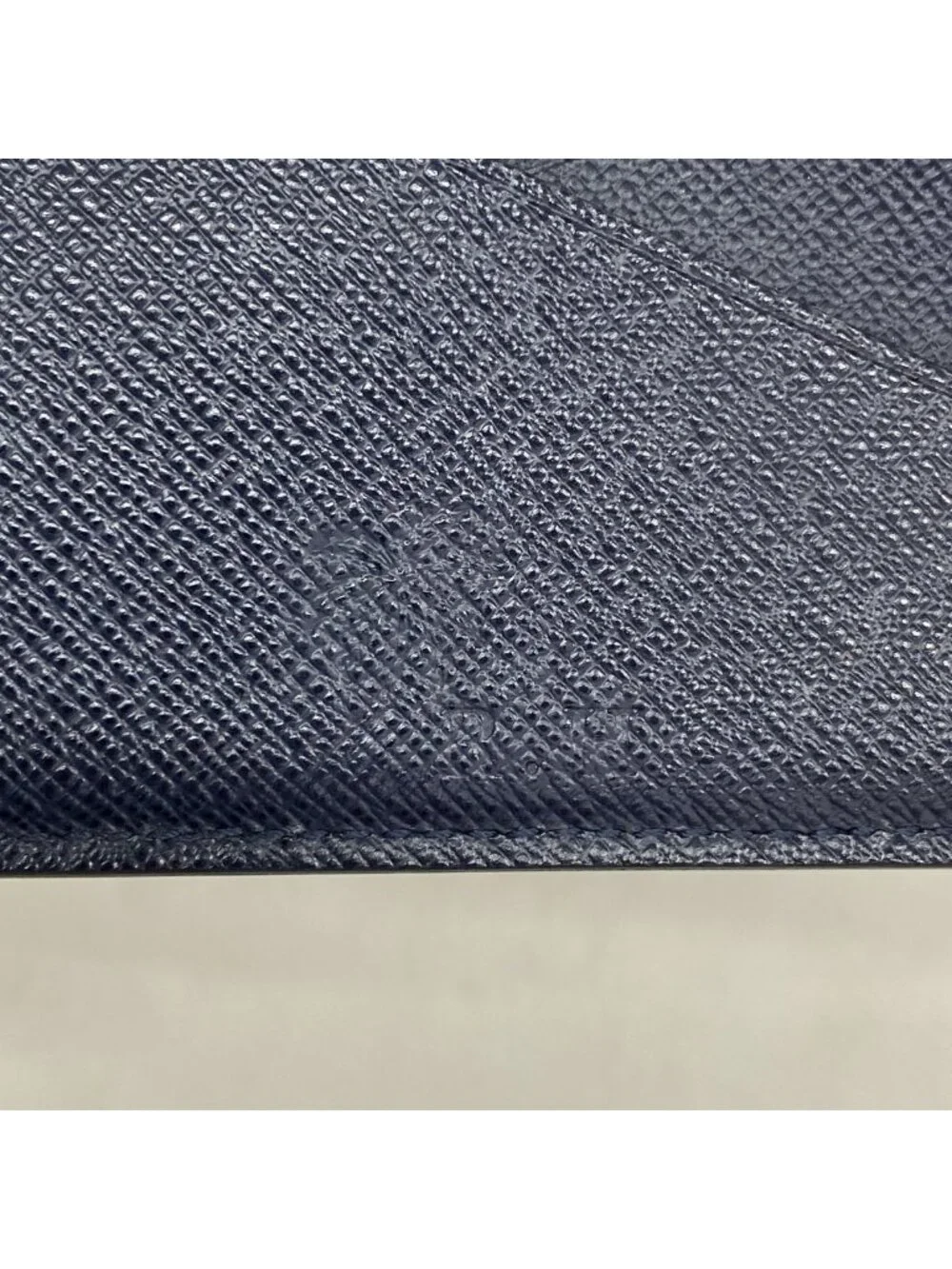 Louis Vuitton Billfold Epi Portefeuille Multiple Blue Marine Wallet